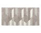 Passadeira para Banheiro Trapezio Off-White e Bege, multicolor | WestwingNow