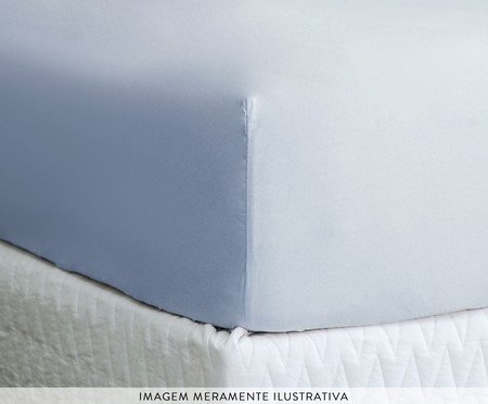Lençol Inferior Sonhare Azul | Westwing