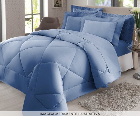 Lençol Inferior Gan Índigo 200 Fios | Westwing