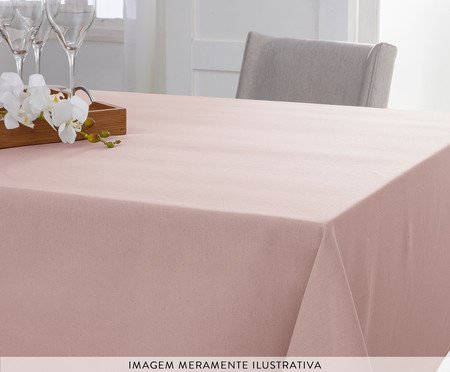 Toalha de Mesa Panamá Rosê | Westwing