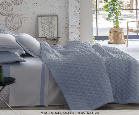 Porta-Travesseiro St.Germain Azul Fog | Westwing