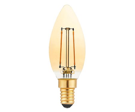 Lâmpada de Led Filamento Vela 2,5W Iara Luz Amarela - 220V | WestwingNow