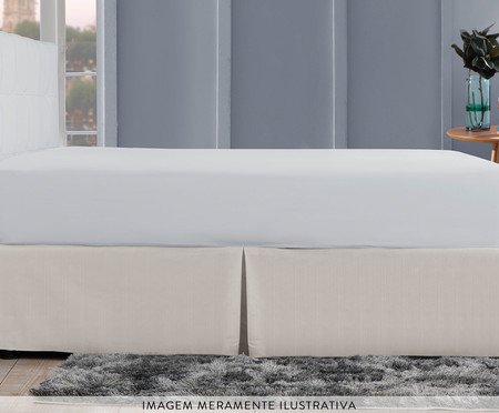 inativo_Saia para Cama Box Granite Caqui | Westwing
