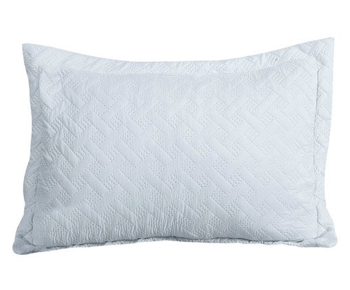 Porta-Travesseiro Matelassê Ultrassonic Italia Azul Claro, multicolor | WestwingNow