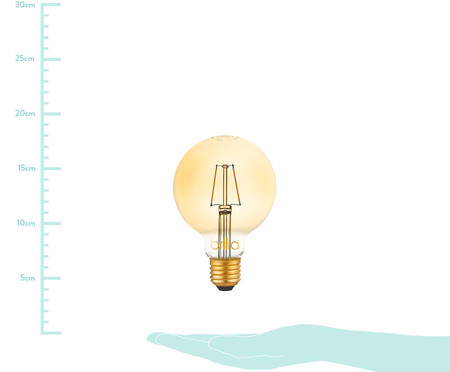 Lâmpada de Led Filamento 2,5W Milene Luz Amarela - Bivolt | WestwingNow