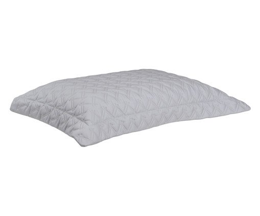 inativo_Porta-Travesseiro Acetinado St. Germain Prateado 300 Fios, multicolor | WestwingNow