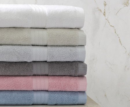 Toalha Gigante para Banho Naturalle Fashion Branca 550G/M² | Westwing