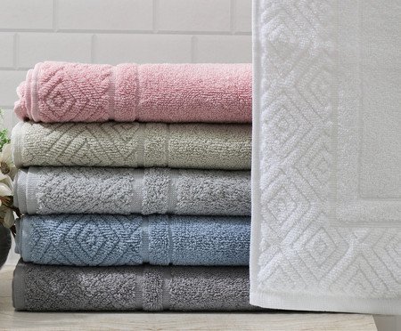 Toalha para Piso Naturalle Fashion Branca | Westwing