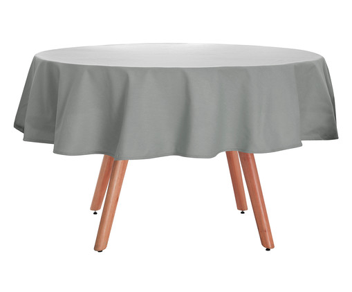 Toalha de Mesa Redonda Panama Prata, multicolor | WestwingNow