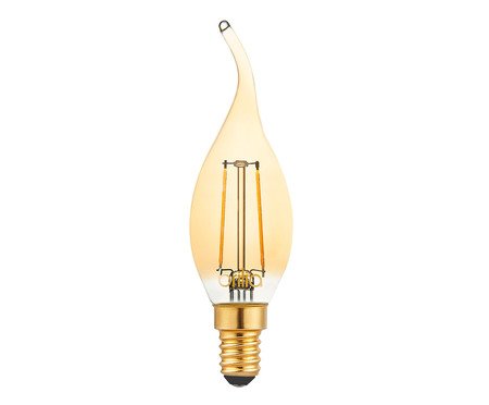 Lâmpada de Led Filamento Vela Chama Nara 2,5W Luz Amarela - 220V | WestwingNow