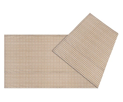 Toalha de Mesa Panama Vichy Caqui, multicolor | WestwingNow