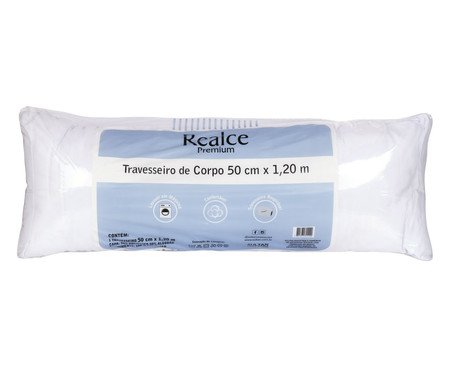 Travesseiro Corpo Realce Branco 900 G/M² | Westwing