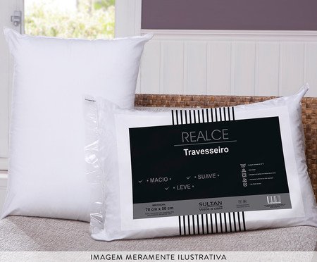 Travesseiro Realce Branco 500 G/M² | Westwing