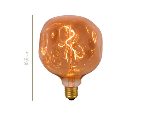 Lâmpada de Led Assimétrica 2W Cain Luz Amarela - Bivolt | WestwingNow