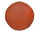 Almofada Redonda Leather Caramelo, Colorido | WestwingNow