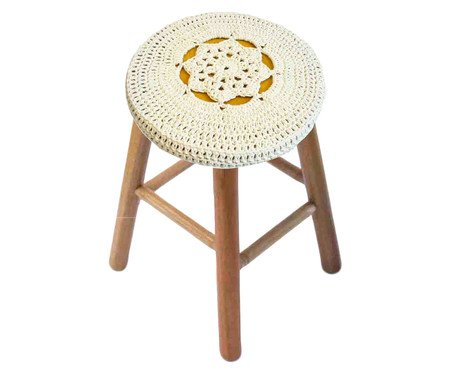 Banquinho Amelie Off White