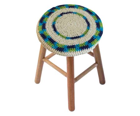 Banquinho Leila Azul