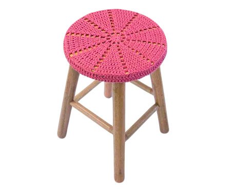 Banquinho Gabriela Pink