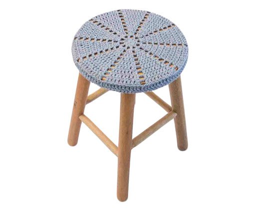 Banquinho Enrico Cinza, Cinza | WestwingNow