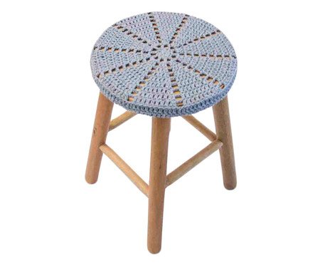 Banquinho Enrico Cinza