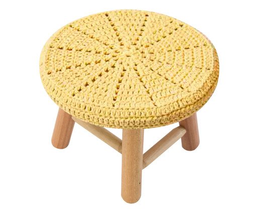 Banquinho Isabela Amarelo, Amarelo | WestwingNow