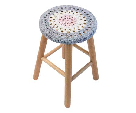 Banquinho Daniela Cinza