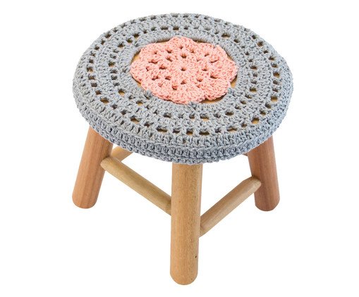 Banquinho Olivia Cinza, Cinza | WestwingNow