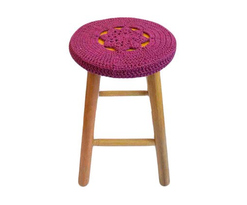 Banquinho Andrea Rosa, Rosa | WestwingNow