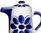 Bule em Porcelana Colonial  - Azul, Azul | WestwingNow