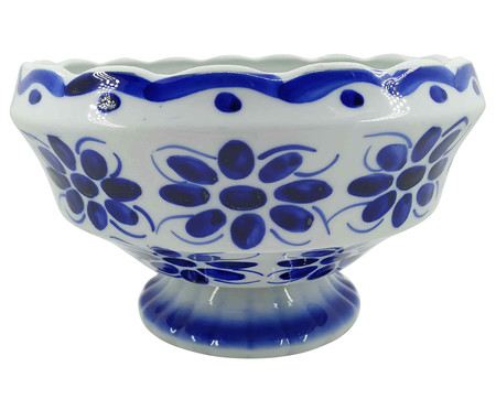 Fruteira em Porcelana Colonial - Azul | WestwingNow