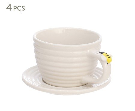 Xícara para Café com Píres Beez | Westwing