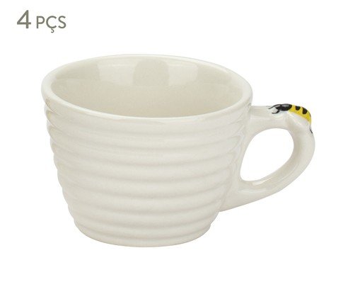 Xícaras para Café Bee, Branco | WestwingNow