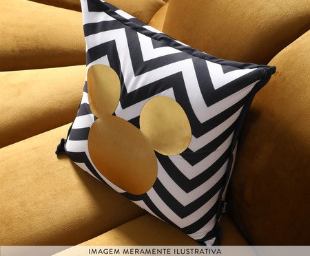 Almofada Frente e Verso Maxi Mickey - 40x40x12cm | WestwingNow