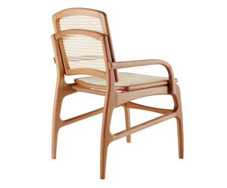Cadeira Claudel com Braço - Natural | WestwingNow