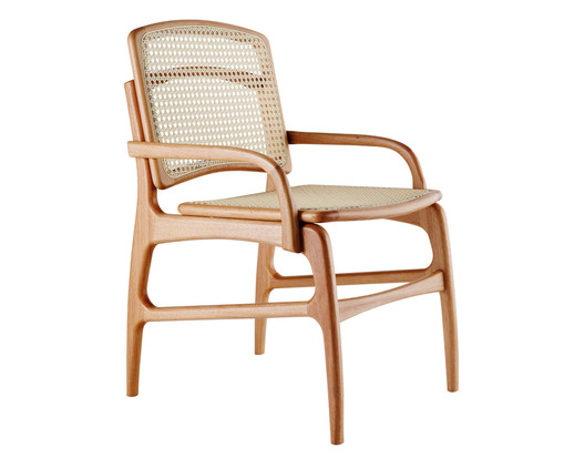 Cadeira Claudel com Braço - Natural, Natural | WestwingNow