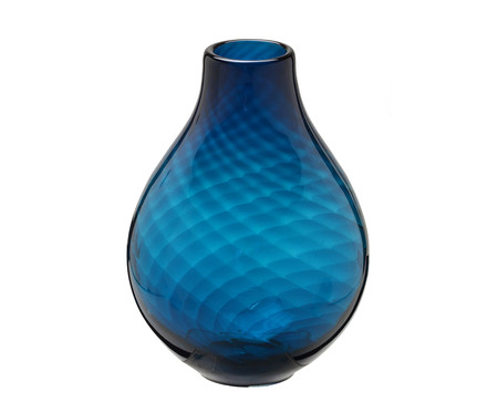 Vaso de Vidro Caio - Azul | WestwingNow