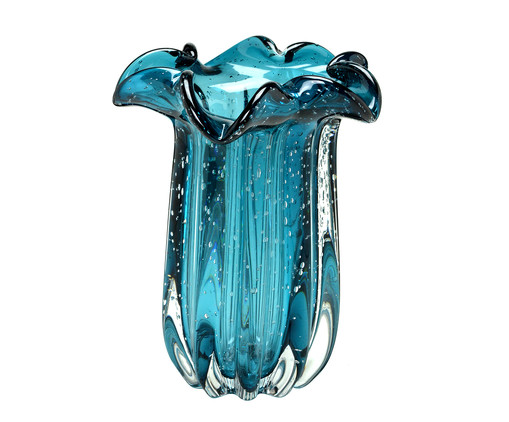 Vaso de Vidro Raquel - Azul, Azul | WestwingNow
