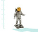 Escultura Astronauta em Resina Amado Abel, Prata e Dourado | WestwingNow