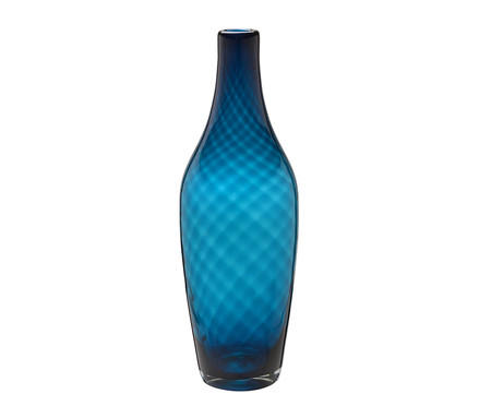 Vaso de Vidro Caio - Azul