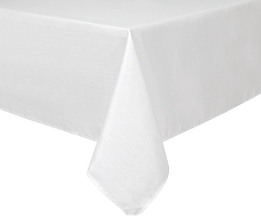 Toalha de Mesa Versatile Leah Silver, Branco | WestwingNow