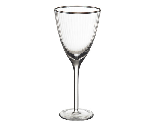 Taça para Vinho em Cristal Lunar Julieta - Transparente, Transparente | WestwingNow