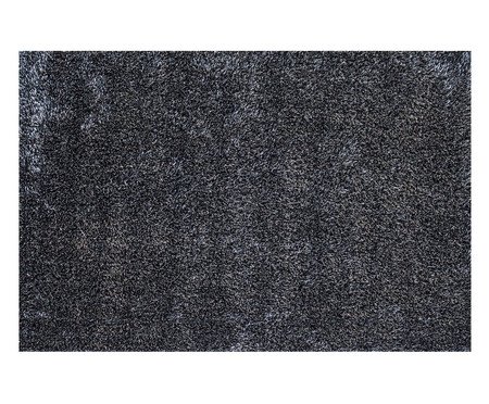 Tapete Shaggy Lauzanne - Preto Mescla | Westwing