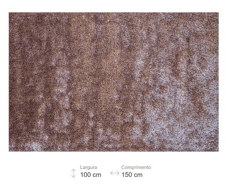 Tapete Shaggy Lauzanne - Marrom | Westwing