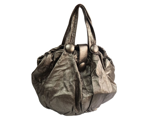 Bolsa Tereza Prata Velho, silver or metallic | WestwingNow