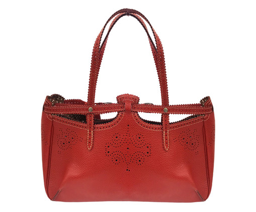 Bolsa Lara Couro Terracota, orange | WestwingNow