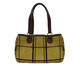 Bolsa Anna de Tecido Xadrez, yellow | WestwingNow