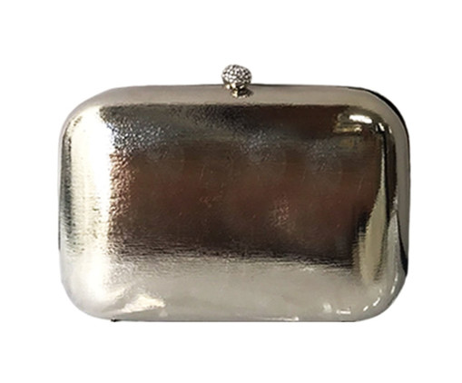 Mini Clutch Metalic Silver, silver or metallic | WestwingNow