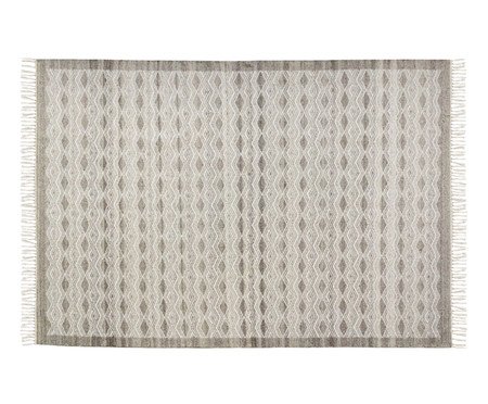 Tapete Indiano com Franja Nordic Taupe | Westwing