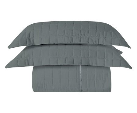 Jogo de Cobre-Leito Color Up Grafite 200 Fios | Westwing