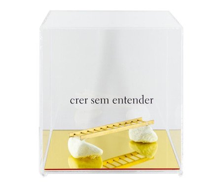 Caixa Decorativa Crer sem Entender | Westwing